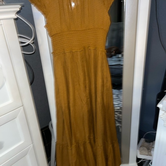 Cotton spring, summer dress. Very pretty and comfortable. - Picture 2 of 7